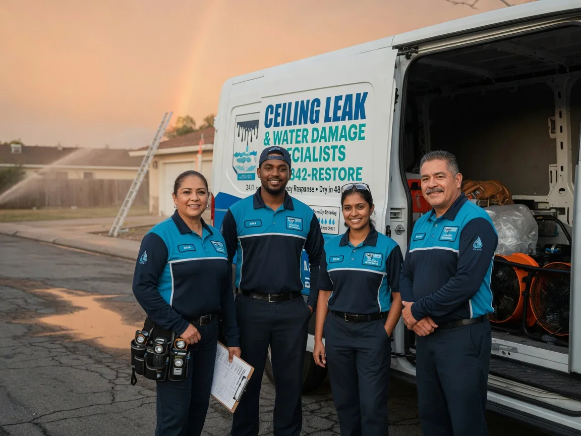 Ceiling Leak Cleanup company in Loma Linda, CA